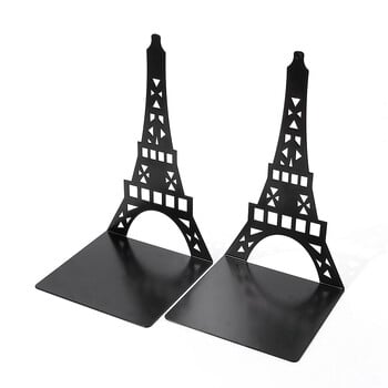 Eiffel Tower Hollow Metal Bookends Βιβλιοθήκη Τραπέζι γραφείου Διακόσμηση Βιβλίου Υποστήριξη Εκμάθηση Εργαλεία εργασίας για άνδρες Γυναίκες