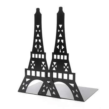 Eiffel Tower Hollow Metal Bookends Βιβλιοθήκη Τραπέζι γραφείου Διακόσμηση Βιβλίου Υποστήριξη Εκμάθηση Εργαλεία εργασίας για άνδρες Γυναίκες