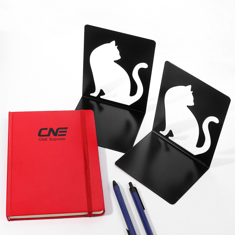 Capete de cărți frumoase pentru pisici pentru rafturi Suport de cărți pentru cărți grele de fier Organizator de cărți Raft pentru cărți Raft