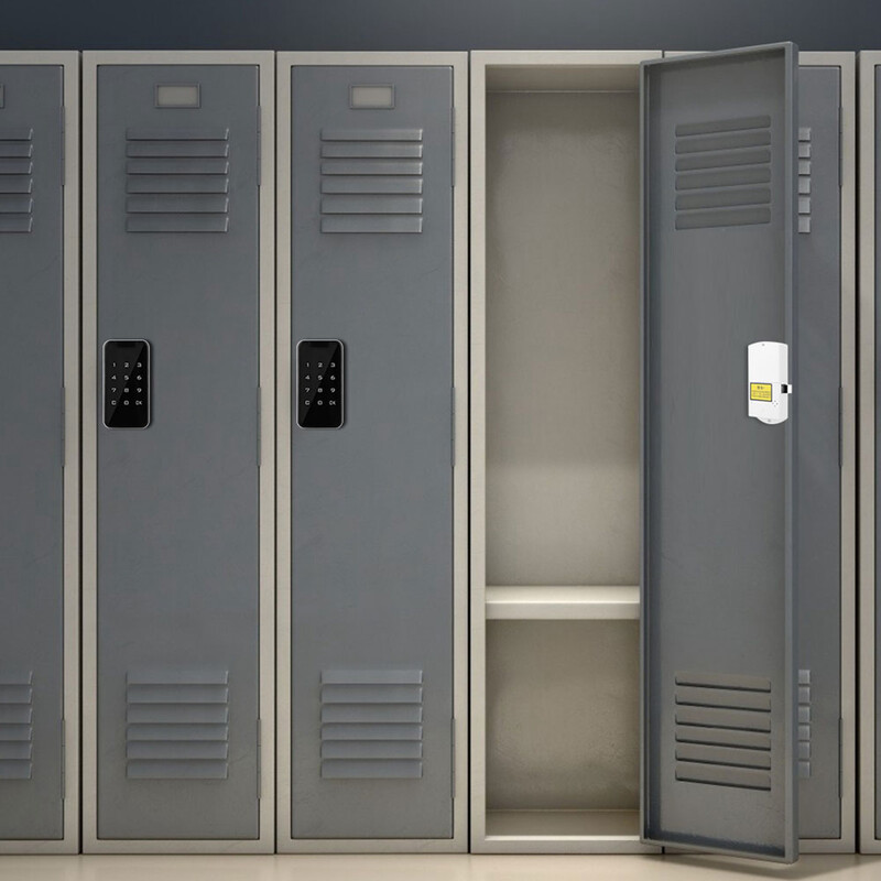 Elektroonilise luku parooliga lukk Smart Sauna Fitnessi kapisahtel