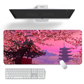 Flowers and Cherry Blossoms Mouse Pad Μεγάλα gaming Laptops Αξεσουάρ Laptop Deskmat Desk Protector Keyboard Mat Mousepad Rgb