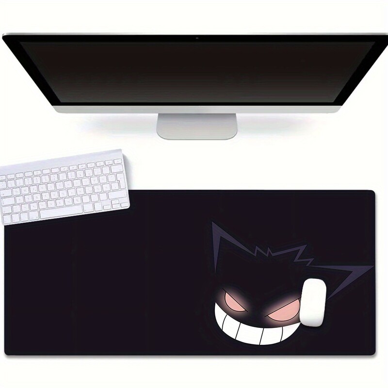 Model oribil de monstru de desene animate Tampă mare de mouse pentru jocuri E-Sport Covoraș de birou de birou Tastatură de cauciuc Covoraș de computer anti-alunecare