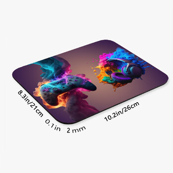 Ακουστικά Gamepad Mouse Pad Desk Pad Mouse Mat για πληκτρολόγιο, Mouse Pad με αντιολισθητική λαστιχένια βάση, Extended Desk Mat