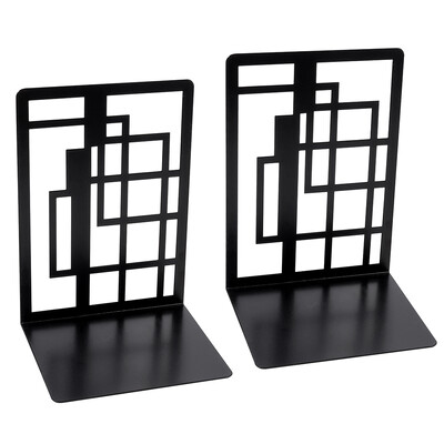 Издълбани метални книгоразделители Дизайн на пясъчен часовник Метални книгоразделители за домашен офис Декоративни запушалки за книги Поставки за книги