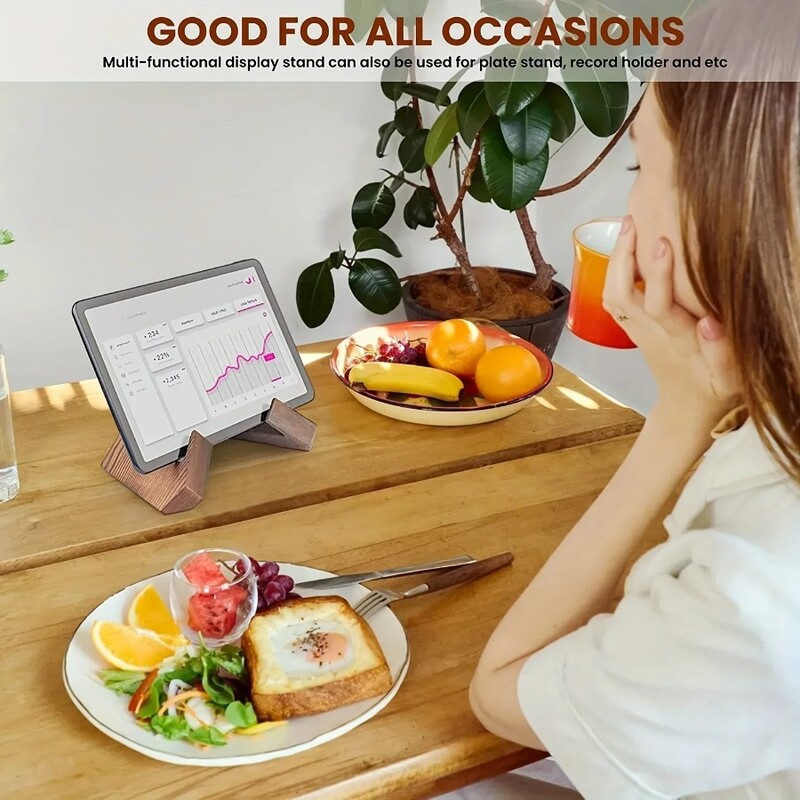 Drveni stalak za kućne jelovnike u blagovaonici Stalak za kuhinjske jelovnike Viseći radni stol za čitanje Drveni stalak za knjige