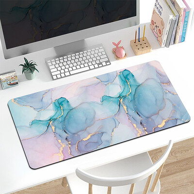 80x30 cm didelis žaidimų pelės kilimėlis žaidėjas kompiuteris užrakinamas kraštelis pelės kilimėlio klaviatūros stalas juodos ir baltos tekstūros abstrakčios linijos pelių kilimėlis