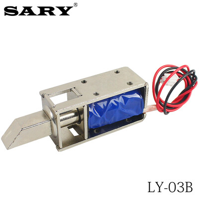 Încuietoare electrică de comandă DC12V încuietoare electronică încuietoare ușii bobină solenoid încuietoare magnetică electromagnet mică