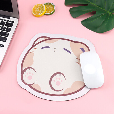 Сладка котка, мечка, игрална подложка за мишка, животно, игра, подложка за мишка, геймърска подложка за мишка, неплъзгаща се гумена подложка за бюро, офис маса, подложка, аксесоари за бюро