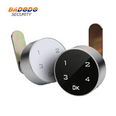 Nutikas puuteklahvistik Digitaalne paroolikoodi number Kapp Sahtel Elektriline lukk Päripäeva Avamiseks