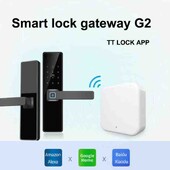 JAUNS TTlock Bluetooth Gateway G2 Pirkstu nospiedumu slēdzene Parole Viedā durvju slēdzene Mājas tilts Darbs ar Alexa Google mājas TT bloķēšanas APP