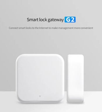 ΝΕΑ TTlock Bluetooth Gateway G2 Κλειδαριά δακτυλικών αποτυπωμάτων Κωδικός πρόσβασης Έξυπνη κλειδαριά πόρτας Γέφυρα σπιτιού Εργασία με την εφαρμογή κλειδώματος Alexa Google home TT