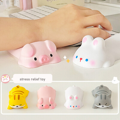 Új aranyos csuklótámasz támogatás egérpadhoz számítógép laptop kartámasz irodai íróasztalhoz. Ergonomikus Kawaii asztali szőnyeg tartozékok