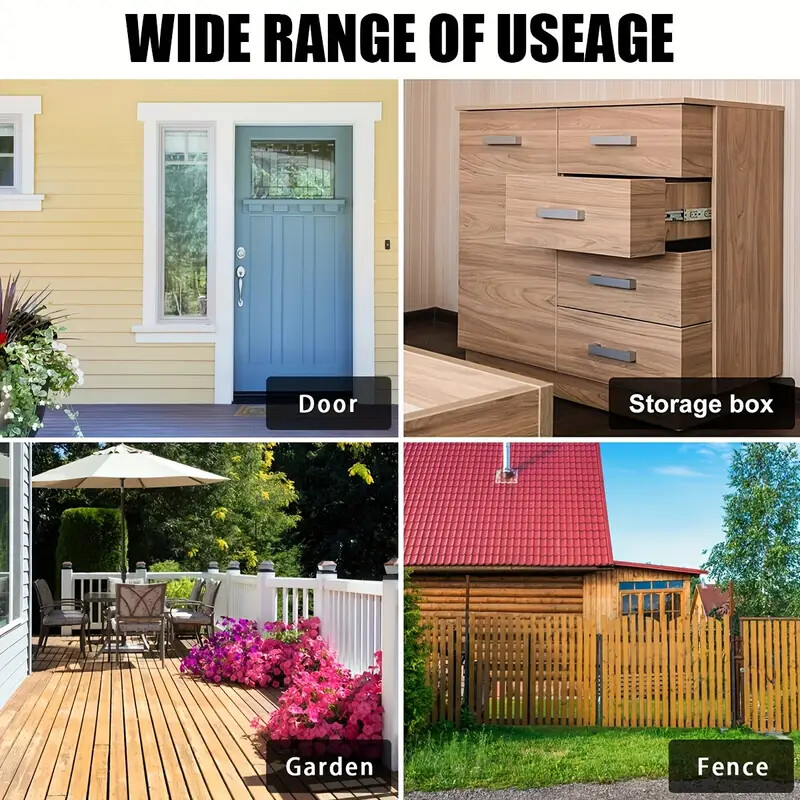 Kombinēta paroles skrūve Metāla pretaizdzīšanas slēdzene Drošības mājas durvju nojumes žogs Garāžas koka durvju aparatūras slēdzene