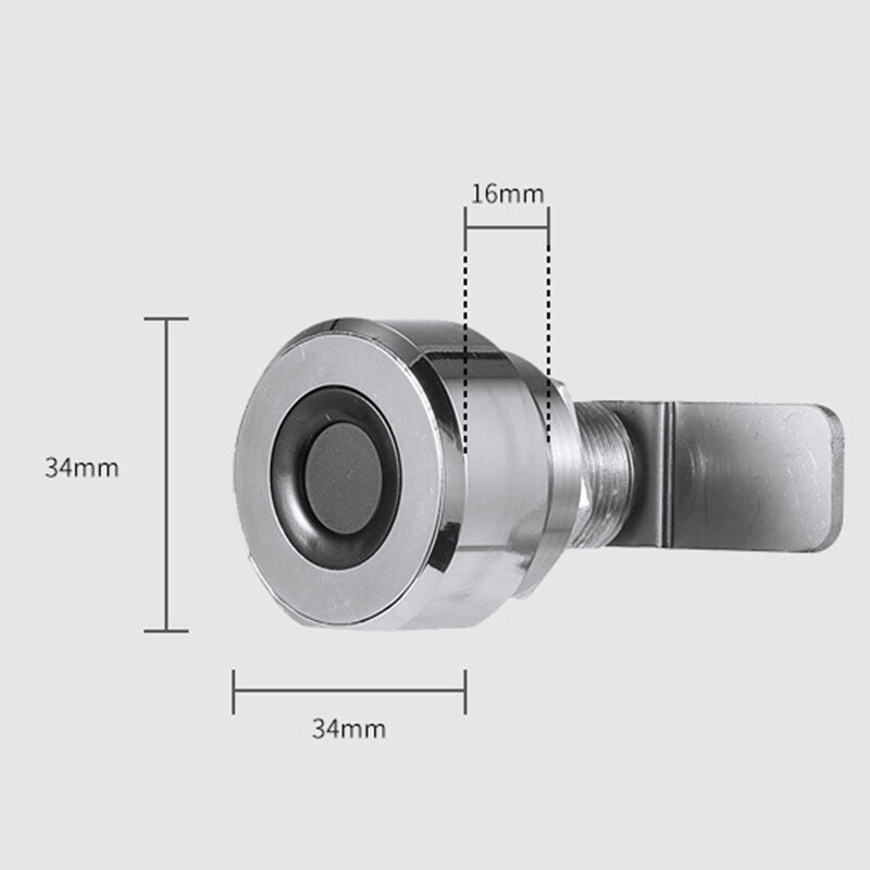 Интелигентна ключалка за чекмедже с пръстови отпечатъци Метална мебел Шкаф за файлове Шкаф за обувки Пощенска кутия Сейф Заключване Ключалка за чекмедже с пръстови отпечатъци