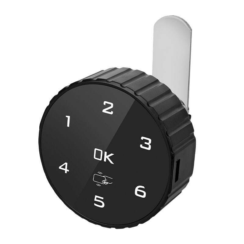 Smart Touch Keypad Digitaalne parool RFID IC-kaardi kapi sahtli lukk Sisseehitatud liitiumaku