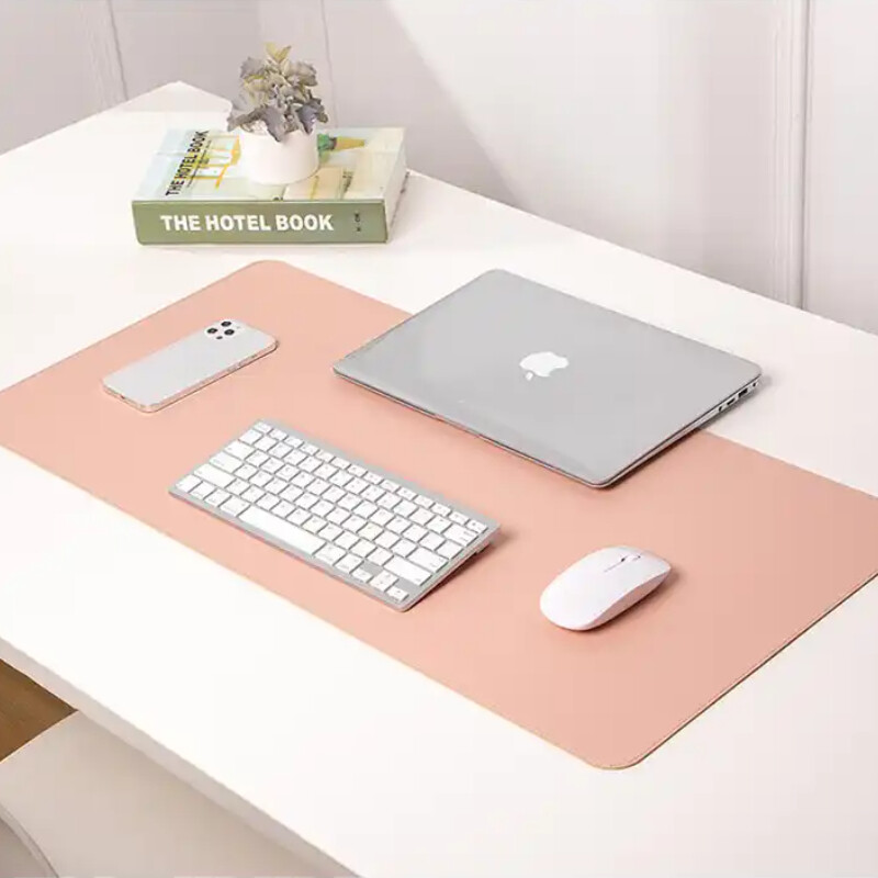 30x100CM Covoraș de protecție pentru birou de birou din piele PVC Tampă de mouse rezistentă la apă Izolație termică anti-alunecare Covoraș de lucru Covoraș de studiu