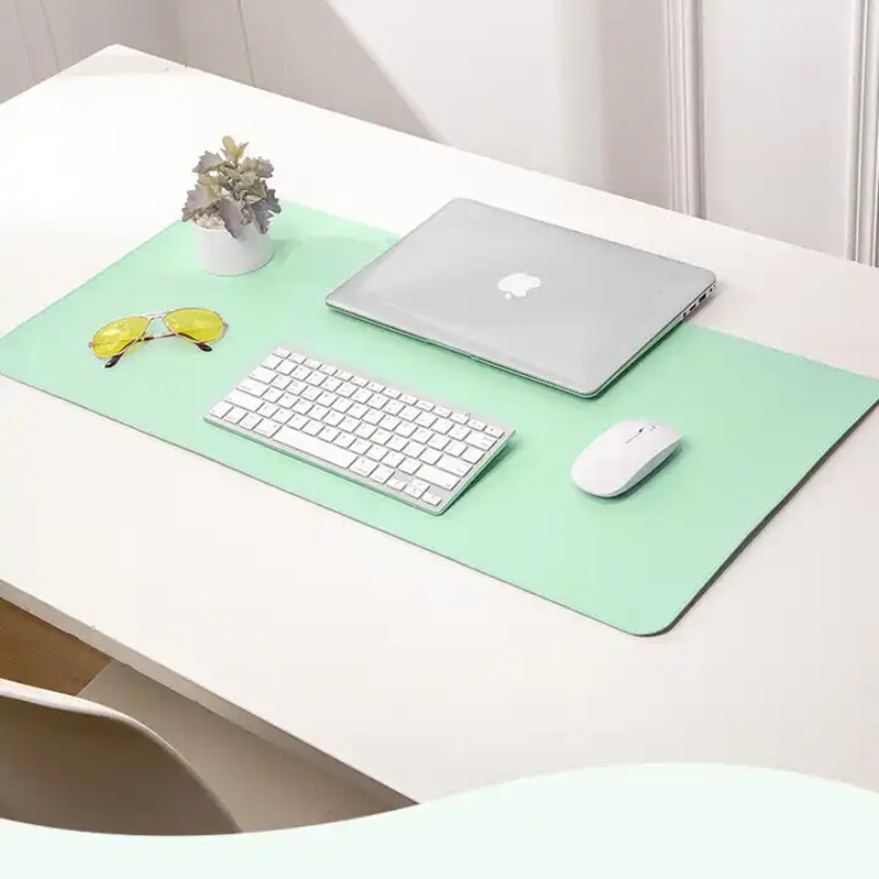 30x100CM Covoraș de protecție pentru birou de birou din piele PVC Tampă de mouse rezistentă la apă Izolație termică anti-alunecare Covoraș de lucru Covoraș de studiu