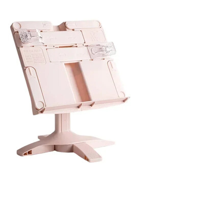 Prilagodljiva polica za čitanje Stalak za čitanje s podiznom stazom za čitanje Prijenosni nosač za knjige Višenamjenska polica za dokumente za dom