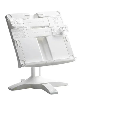 Prilagodljiva polica za čitanje Stalak za čitanje s podiznom stazom za čitanje Prijenosni nosač za knjige Višenamjenska polica za dokumente za dom