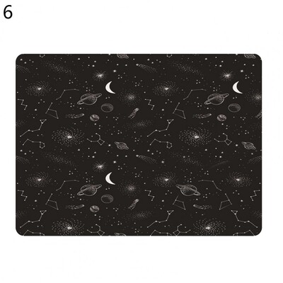 Мека подложка за мишка Подложка за мишка за игри Подложка за китки Гладка повърхност Противоплъзгаща подложка Starry Sky Desktop Mat за игри