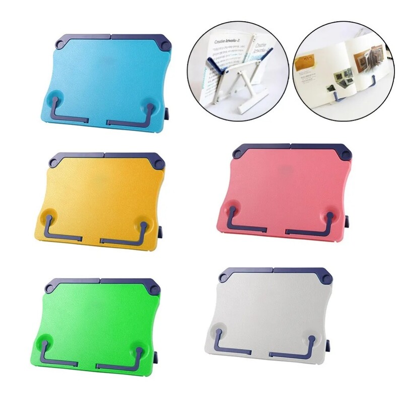 Nešiojamas skaitymo stendas Knygų stovas Receptų lentyna Sulankstomas laikiklis Kulinarinių knygų laikiklis Tvarkyklės Muzikos natų receptų planšetė