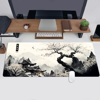 Οριζόντια ζωγραφική με μελάνι Mouse Pad Desk Pad Mouse Mat Παιχνίδι Mouse pad Δώρο Mouse Pad Αντιολισθητική βάση από καουτσούκ Εκτεταμένο πληκτρολόγιο