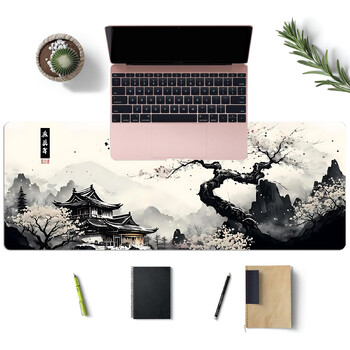 Οριζόντια ζωγραφική με μελάνι Mouse Pad Desk Pad Mouse Mat Παιχνίδι Mouse pad Δώρο Mouse Pad Αντιολισθητική βάση από καουτσούκ Εκτεταμένο πληκτρολόγιο