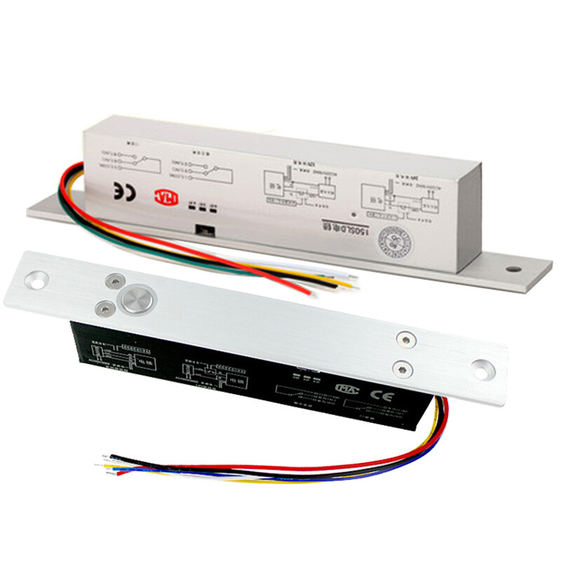 Blocare electrică cu șuruburi DC NU SAU NC Lovitură electrică pentru mortare Securizată sau sigură fără ieșire de semnal NC pentru controlul accesului