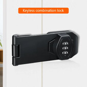 Buitinė spintelė Slaptažodis Hasp Spynos Spintelės Durų Kombinuotas Užraktas Durų Apsauginis Stumdomas Užraktas Užraktas mažoms durims Spintelės Durys