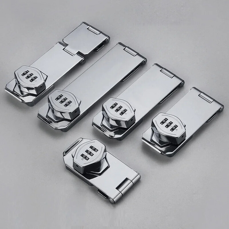 Buitinė spintelė Slaptažodis Hasp Spynos Spintelės Durų Kombinuotas Užraktas Durų Apsauginis Stumdomas Užraktas Užraktas mažoms durims Spintelės Durys