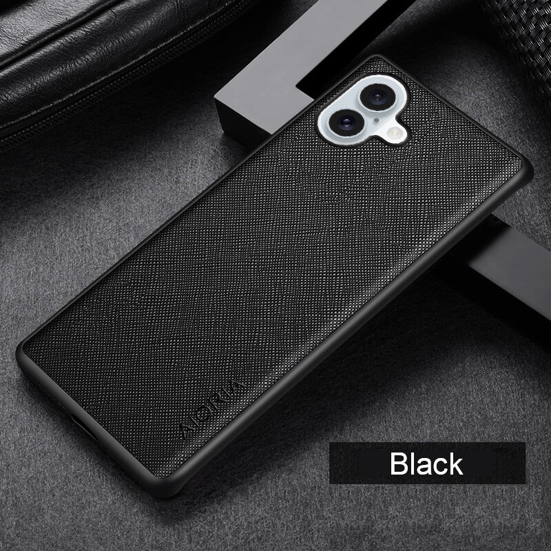 Подходящ за Apple iPhone 16 Plus iPhone 16 Pro Max прост калъф за мобилен телефон с кръстосани шарки