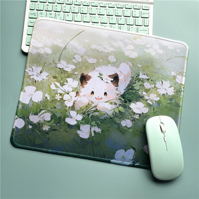 Hiirepadi Kawaii kontoritarvikud lauakorralduse jaoks Armas kass Mause Pad Mänguhiirepadi Overlock Hiirepadi Pehme Moise Pad