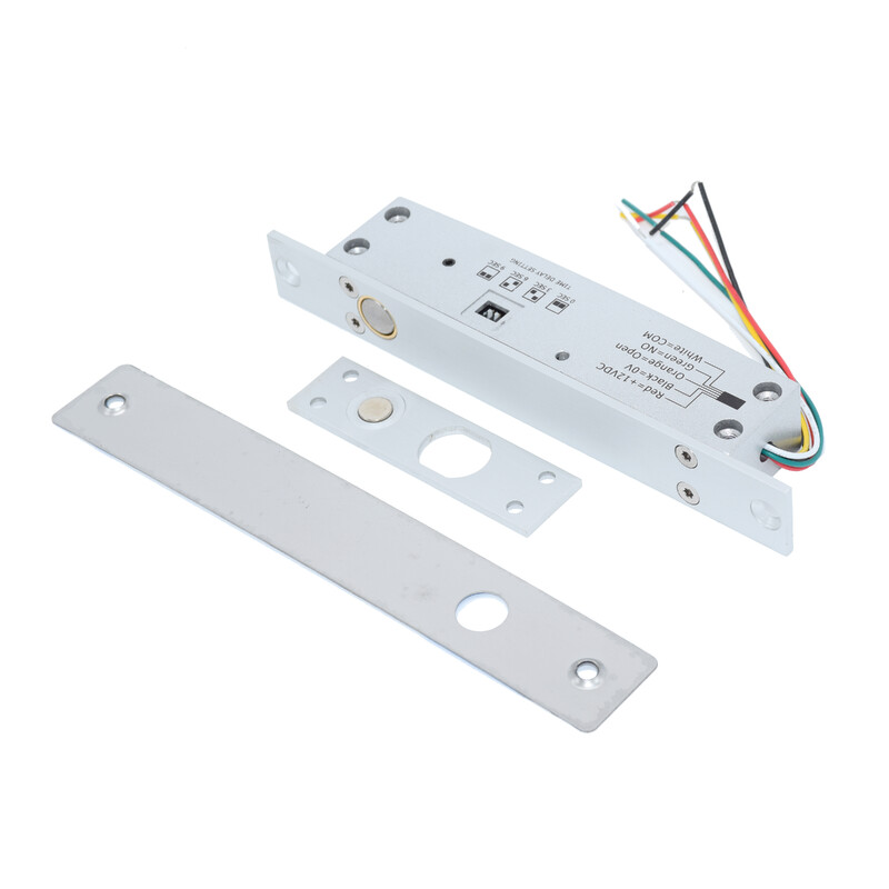 DC12V 5 līniju elektriskās skrūves bloķēšanas atteices vai atteices droša laika aizkave