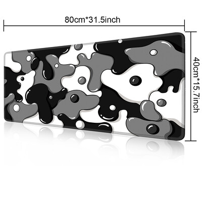 1 tk suured hiirematid lauale, mänguhiirepadi, õmmeldud servadega hiirematt ja libisemiskindel kummist alus, pikendatud hiirematt