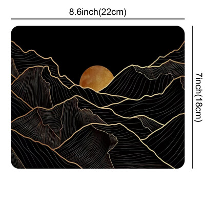 1 PC Tampoane de mouse mari pentru birou, mouse pad pentru jocuri, mouse pad cu margini cusute și bază din cauciuc anti-alunecare, mouse pad extins