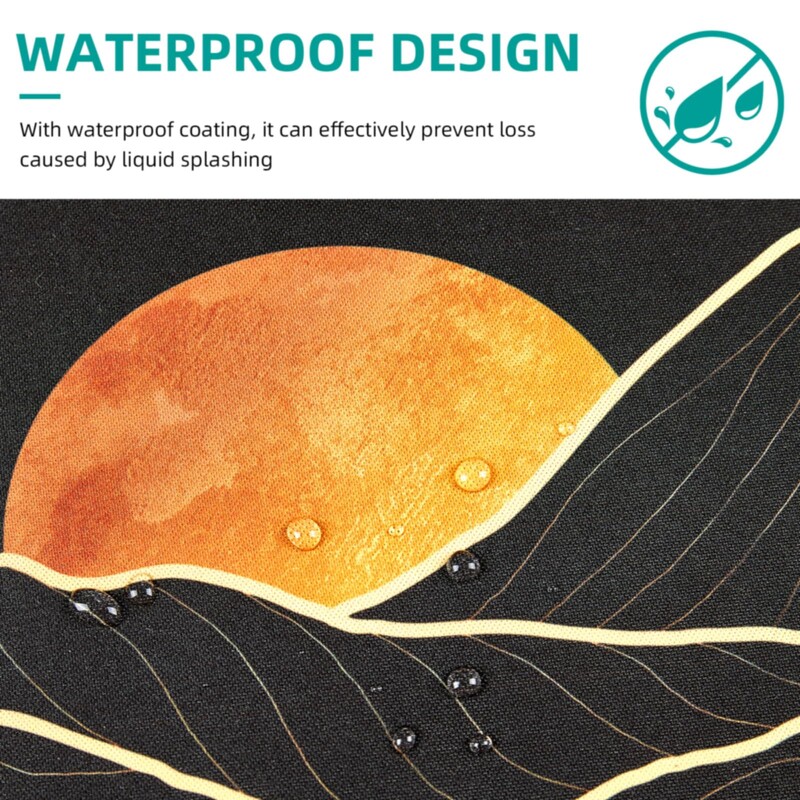 1 PC Tampoane de mouse mari pentru birou, mouse pad pentru jocuri, mouse pad cu margini cusute și bază din cauciuc anti-alunecare, mouse pad extins