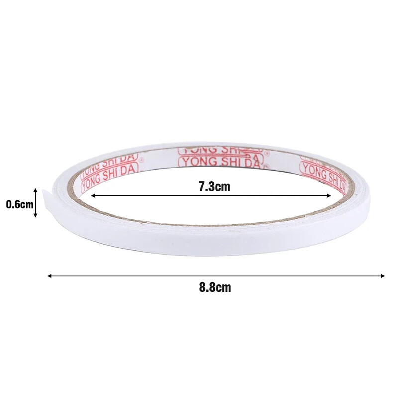 10/1 rulli kahepoolsed teibid Tugevad kleepuvad kleeplindiga kleebis kingituste pakkimiseks tempel Kodukontor Käsitöö-kirjatarbed