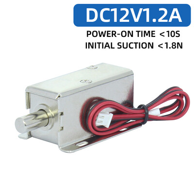 Elektromagnetinis užraktas 12V24V elektrinis valdymo užraktas elektromagnetinis skląstis LY01 elektroninis užraktas Mažas elektromagnetinis strypas el.