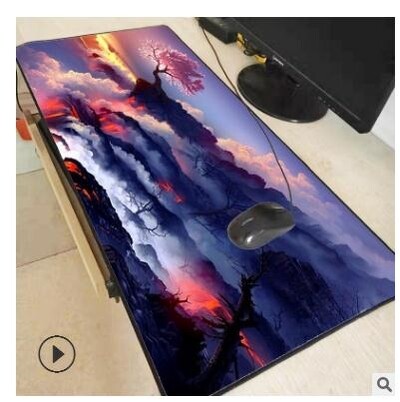 300x800x2mm Covoraș de mouse mare pentru laptop Covoraș de birou de scris, impermeabil pentru jocuri, pentru birou, acasă, computer, tastatură, covoraș de birou drăguț