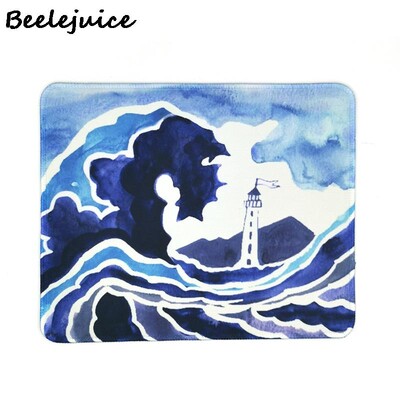 Pictură în ulei Hokusai Waves Creativ Office Keyboard Pad Kawaii Laptop Mouse Mat Covorașe de birou anti-alunecare Decoratiuni personalizate