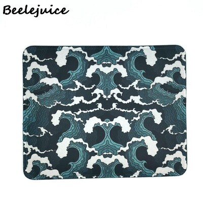 Pictură în ulei Hokusai Waves Creativ Office Keyboard Pad Kawaii Laptop Mouse Mat Covorașe de birou anti-alunecare Decoratiuni personalizate