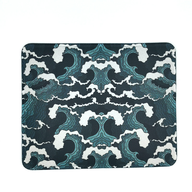 Pictură în ulei Hokusai Waves Creativ Office Keyboard Pad Kawaii Laptop Mouse Mat Covorașe de birou anti-alunecare Decoratiuni personalizate
