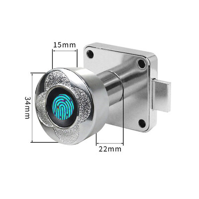 Cinko lydinio išmanusis pirštų atspaudų užraktas stalčių užraktas drabužių spinta Spintelės užraktas elektroninis užraktas Office103-20 103-30 pirštų atspaudai