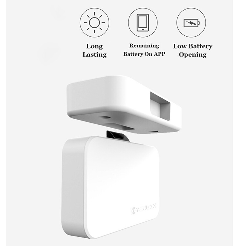 Оригинален Youpin YEELOCK Smart Drawer Cabinet Lock Безключово Bluetooth-съвместимо Smart APP Unlock Anti-Theft Child Security