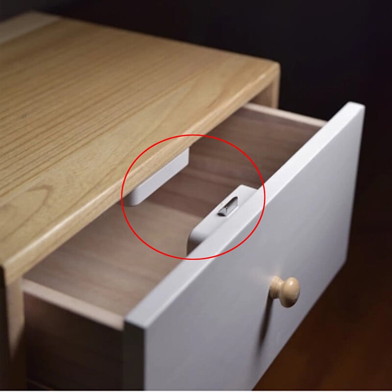 Оригинален Youpin YEELOCK Smart Drawer Cabinet Lock Безключово Bluetooth-съвместимо Smart APP Unlock Anti-Theft Child Security