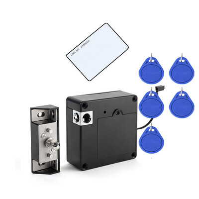 Išmanioji nematoma stalčiaus spyna Išmanioji spintelės spintelės spyna IC/ID kortelė Elektroninė baldų medinių durų spyna