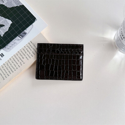 Portmoneu pentru bărbați, subțire, din piele PU, pentru bărbați, pentru bărbați, cu monede, pentru carduri de bani