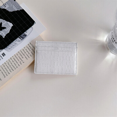 Portmoneu pentru bărbați, subțire, din piele PU, pentru bărbați, pentru bărbați, cu monede, pentru carduri de bani