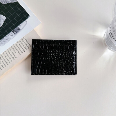 Portmoneu pentru bărbați, subțire, din piele PU, pentru bărbați, pentru bărbați, cu monede, pentru carduri de bani