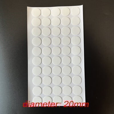 Poster adeziv cu două fețe cu 50 de puncte Bandă transparentă cu punct de adeziv rotund fără urme Autocolant adeziv puternic pentru bricolaj
